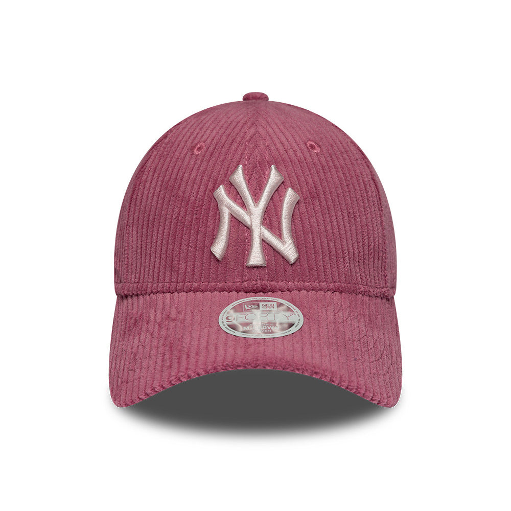 Gorra de béisbol 9FORTY M-Crown MLB Chunky Cord New York Yankees de New Era - Rosa Palo