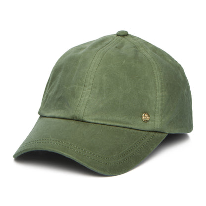 Gorra de béisbol de algodón encerado británico de Failsworth - Salvia