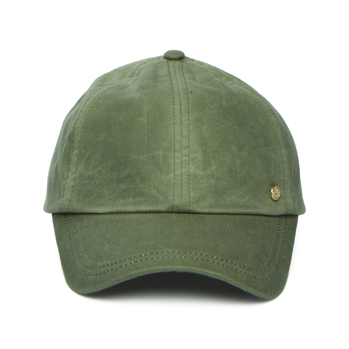 Gorra de béisbol de algodón encerado británico de Failsworth - Salvia