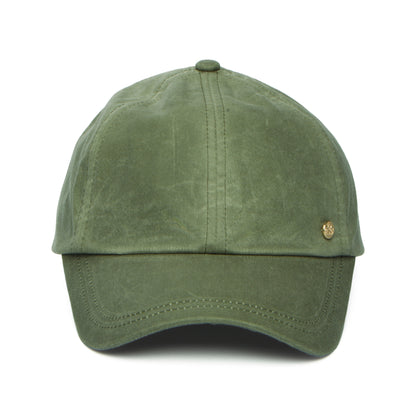 Gorra de béisbol de algodón encerado británico de Failsworth - Salvia
