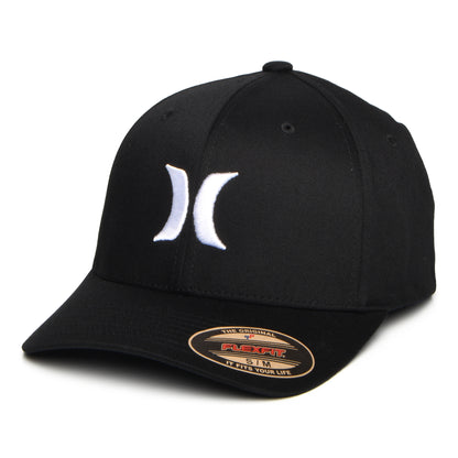 Gorra de béisbol One & Only Flexfit de Hurley - Negro-Blanco