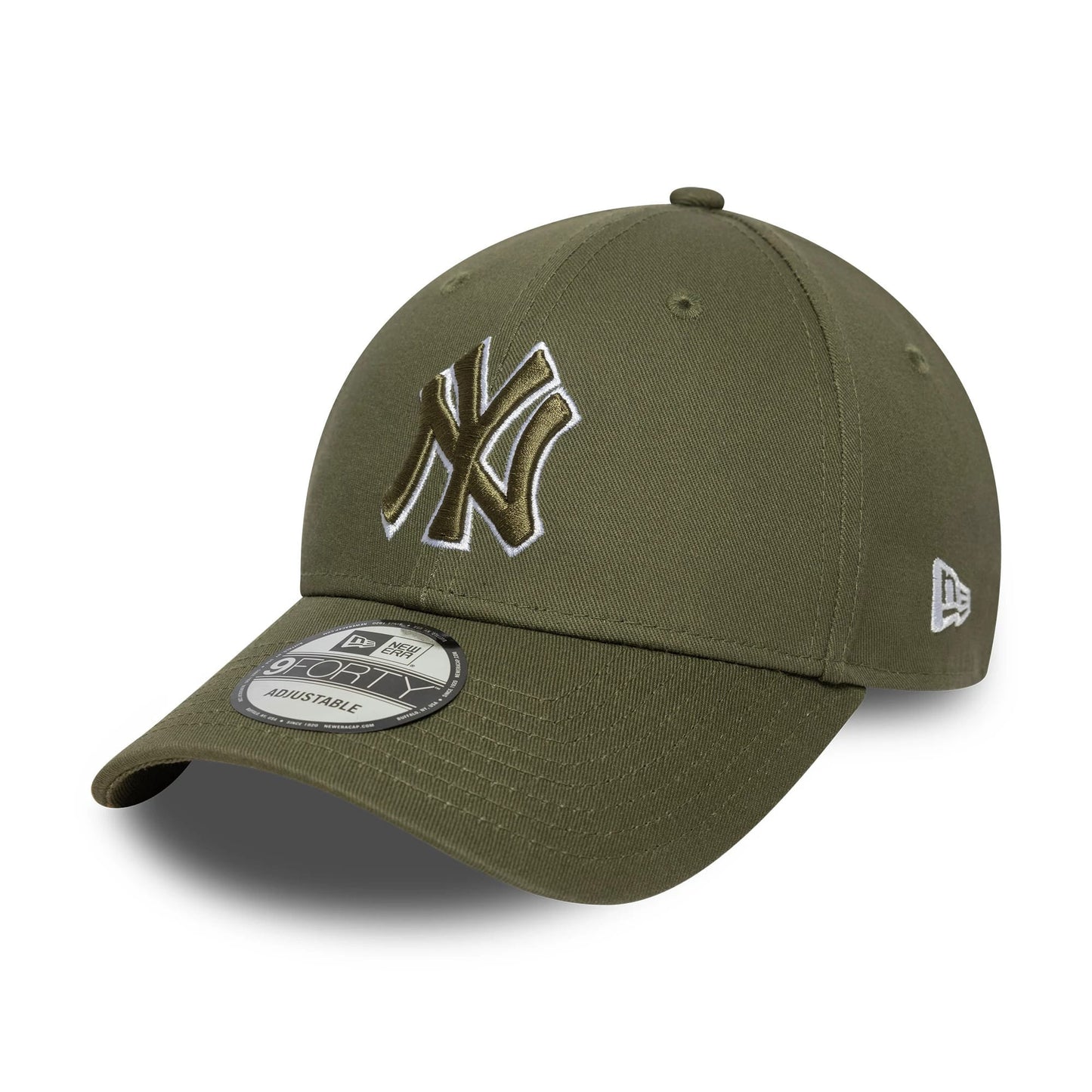 Gorra de béisbol 9FORTY MLB Outline New York Yankees de New Era - Verde Oliva