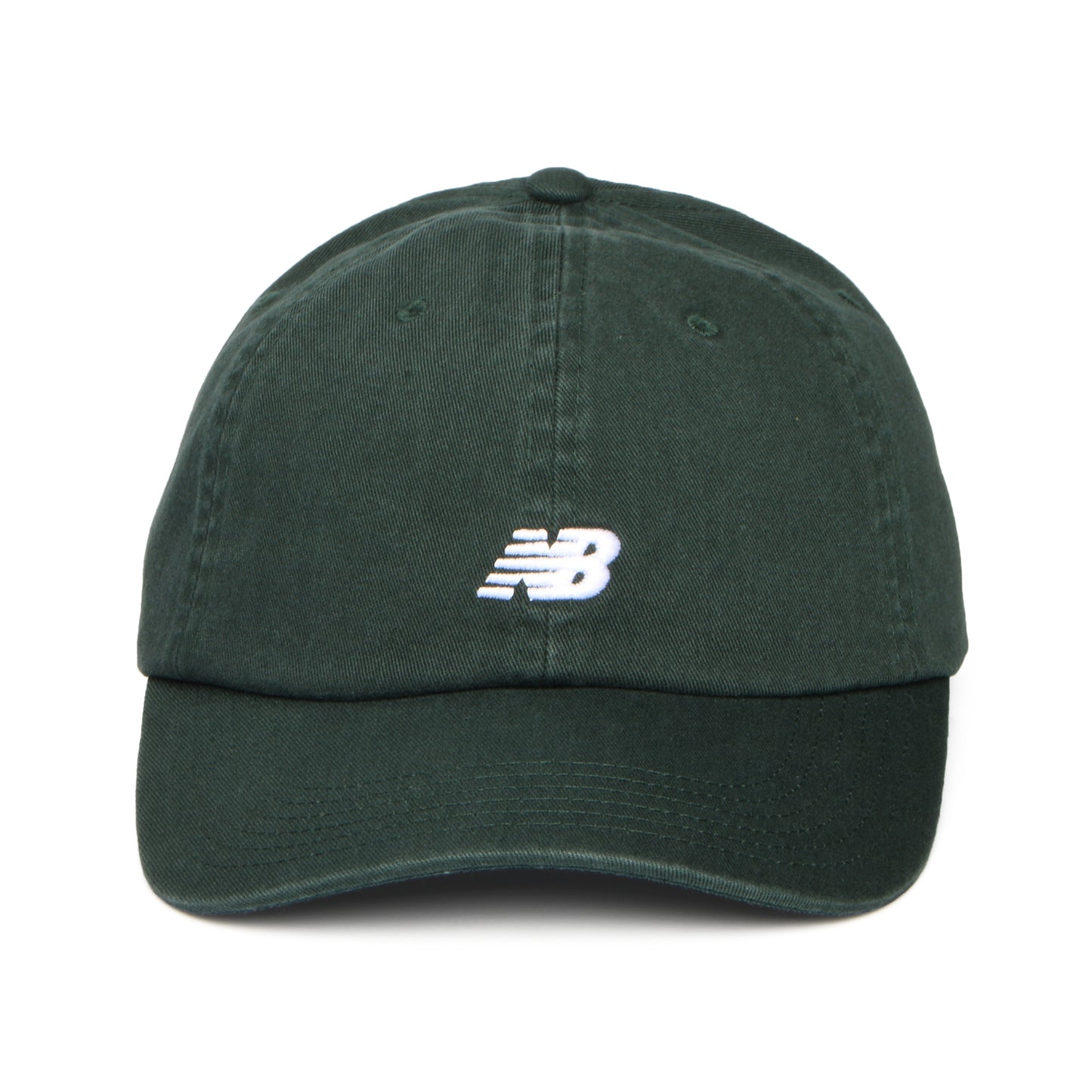Gorra de béisbol Classic V 2.0 de sarga de algodón de New Balance - Bosque