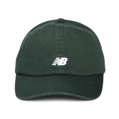 Gorra de béisbol Classic V 2.0 de sarga de algodón de New Balance - Bosque
