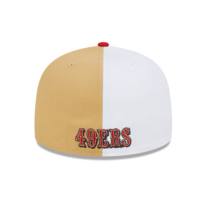Gorra de béisbol 59FIFTY NFL On Field Sideline San Francisco 49ers de New Era - Escarlata-Blanco