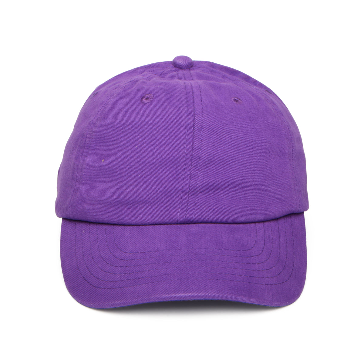 Gorra de béisbol de algodón lavado de Village Hats - Morado