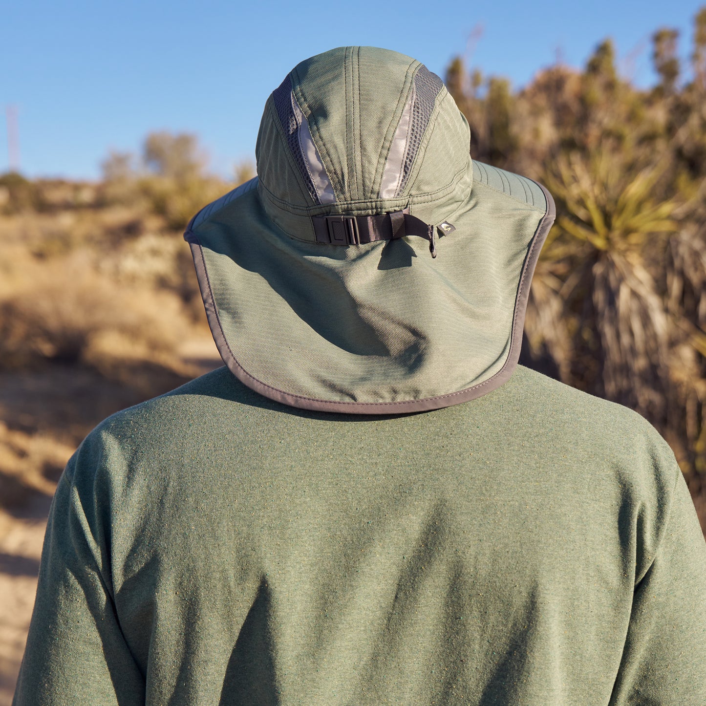 Sombrero de Sol Ultra Adventure resistente al agua de Sunday Afternoons - Verde Oliva