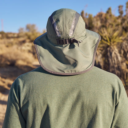 Sombrero de Sol Ultra Adventure resistente al agua de Sunday Afternoons - Verde Oliva