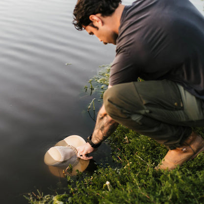 Sombrero Outback Cooler Mesh de Dorfman Pacific - Natural