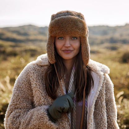 Gorro Aviador Bantota de Sherpa de Barts - Marrón