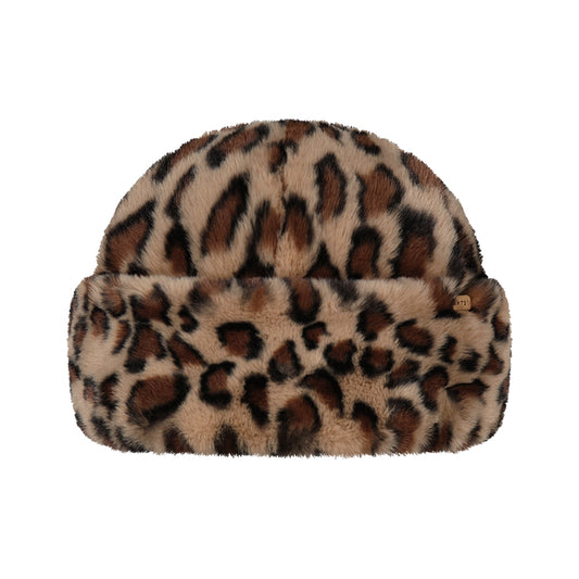 Sombrero de invierno Cherrybush de piel sintética Leopardo de Barts - Marrón