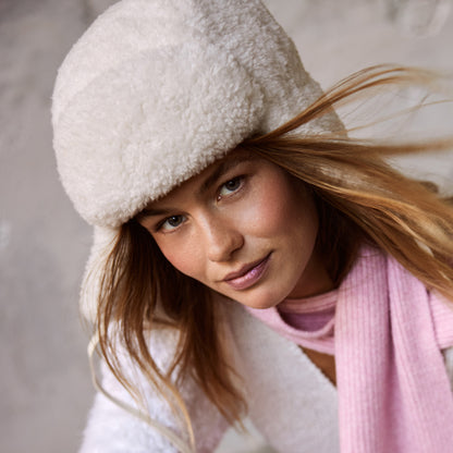 Gorro Aviador Bantota de Sherpa de Barts - Crema