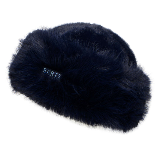 Sombrero de invierno Angeliqa de piel sintética de Barts - Azul Marino