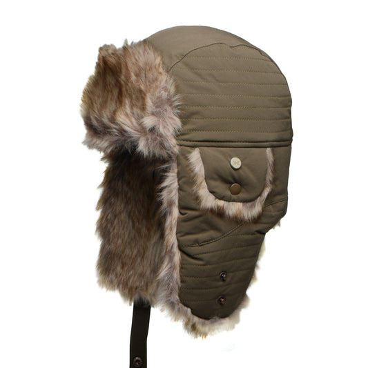 Gorro Aviador Alastair de Dorfman Pacific - Corteza