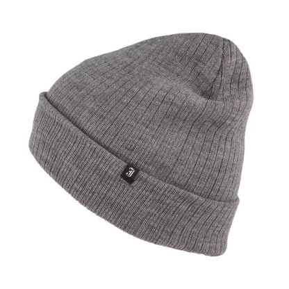 Gorro Beanie Oversized Ribknit de Jaxon & James - Gris