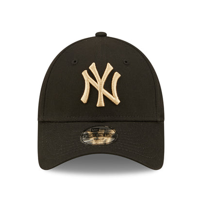 Gorra de béisbol 9FORTY MLB League Essential New York Yankees de New Era - Negro-Avena