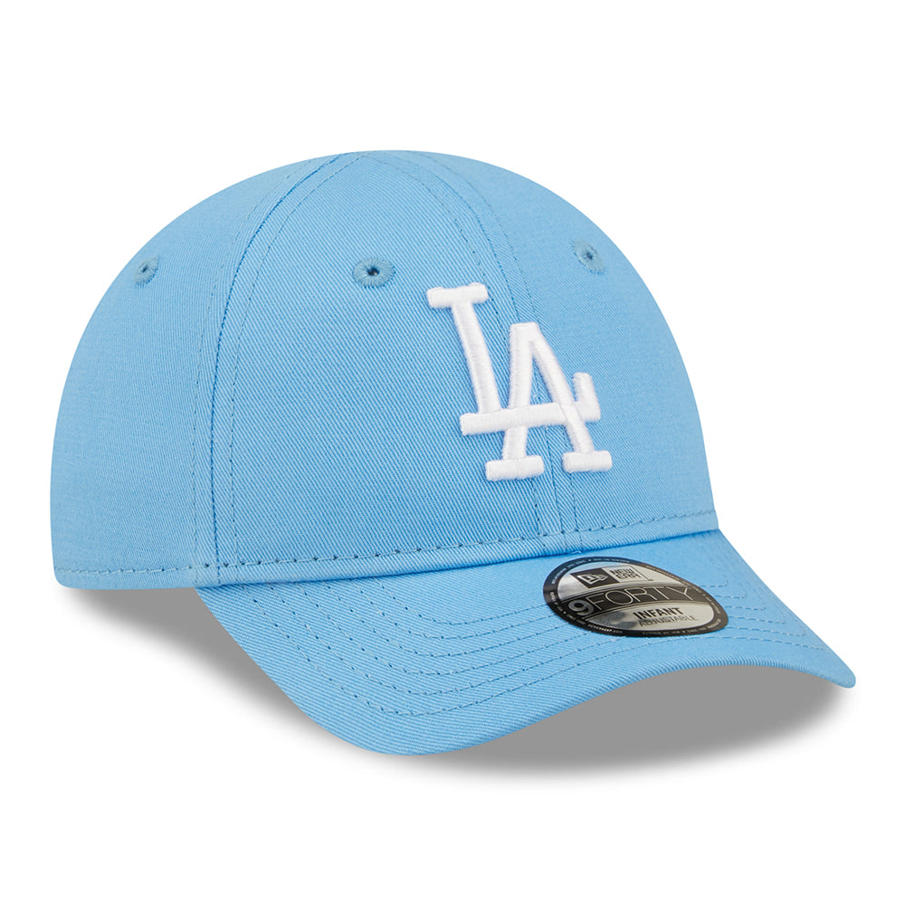 Gorra de béisbol 9FORTY MLB League Essential L.A. Dodgers de New Era - Azul Cielo-Blanco