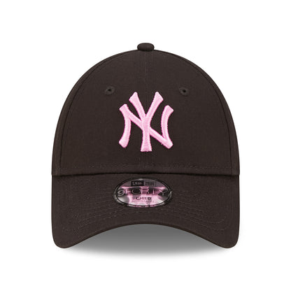 Gorra de béisbol niños 9FORTY MLB League Essential New York Yankees de New Era - Negro-Rosa