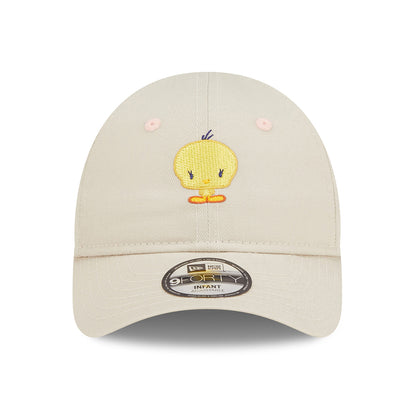 Gorra de béisbol bebé 9FORTY Chibi Looney Tunes Piolín de New Era - Piedra