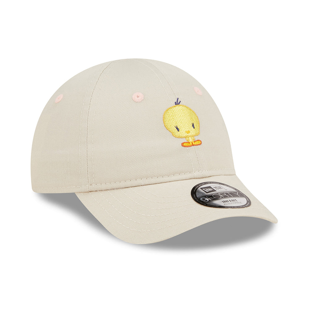 Gorra de béisbol bebé 9FORTY Chibi Looney Tunes Piolín de New Era - Piedra
