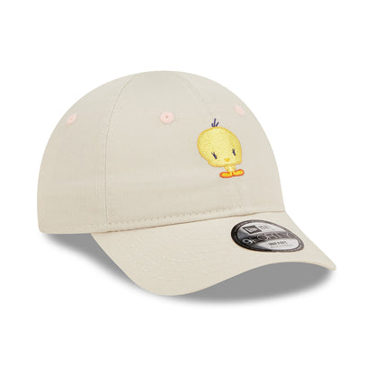 Gorra de béisbol bebé 9FORTY Chibi Looney Tunes Piolín de New Era - Piedra
