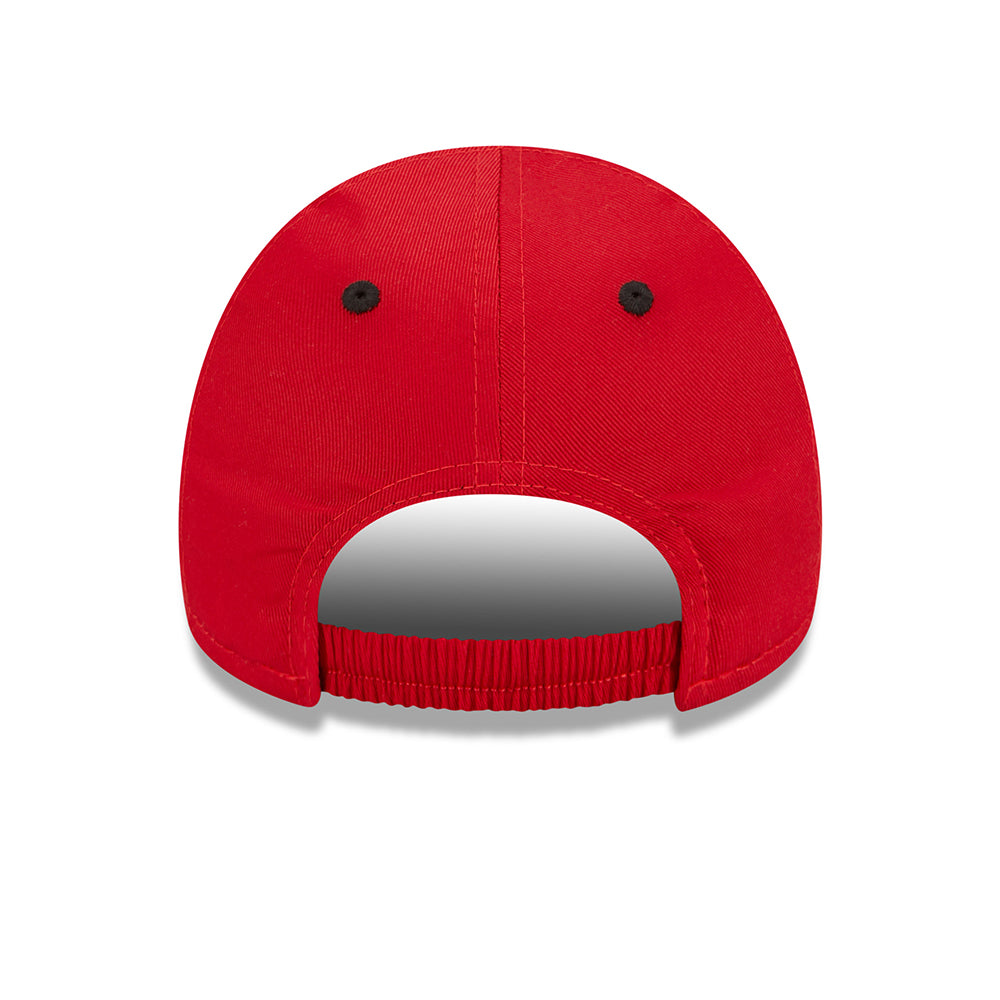 Gorra de béisbol bebé 9FORTY Chibi Looney Tunes Sylvester de New Era - Escarlata