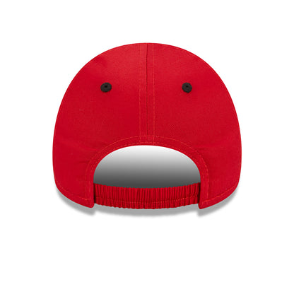 Gorra de béisbol bebé 9FORTY Chibi Looney Tunes Sylvester de New Era - Escarlata