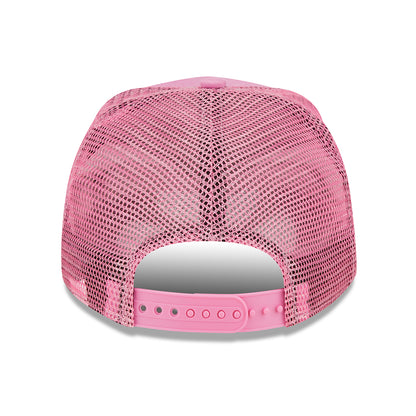 Gorra Trucker niños A-Frame MLB Tonal Mesh L.A. Dodgers de New Era - Rosa