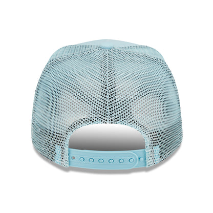 Gorra Trucker niños A-Frame MLB Tonal Mesh L.A. Dodgers de New Era - Azul Claro