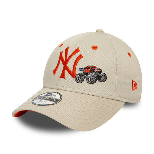 Gorra de béisbol niño 9FORTY MLB Graphic New York Yankees de New Era - Piedra-Naranja
