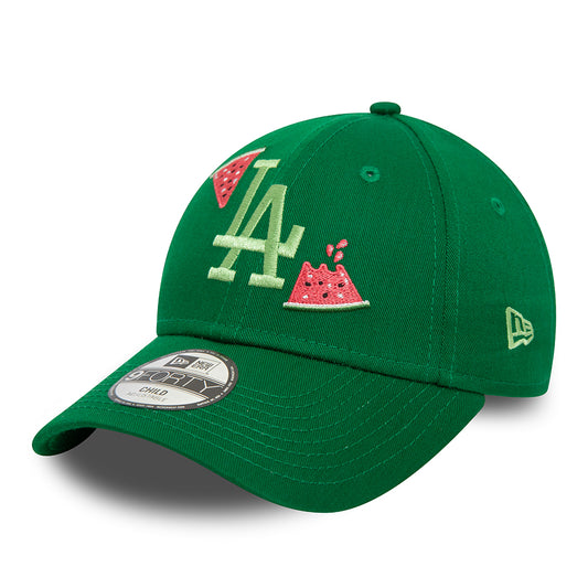 Gorra de béisbol 9FORTY MLB Icon L.A. Dodgers para niños de New Era - Verde