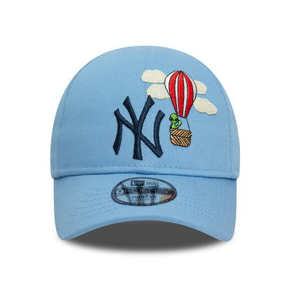Gorra de béisbol niño 9FORTY MLB Icon New York Yankees de New Era - Azul Cielo-Azul Marino