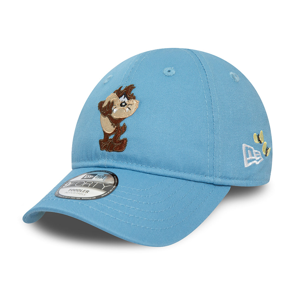 Gorra de béisbol niños 9FORTY Looney Tunes Taz de New Era - Azul Cielo