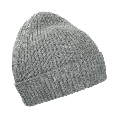 Gorro Beanie niños TNF Box Logo con vuelta con vuelta de The North Face - Gris Medio