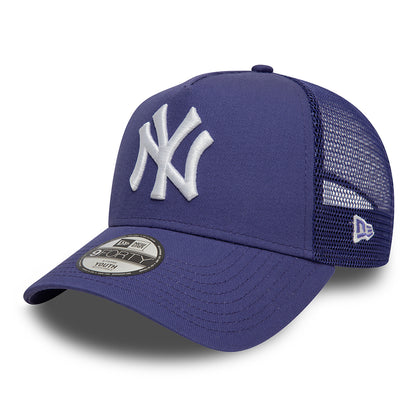Gorra Trucker niños A-Frame MLB League Essential New York Yankees de New Era - Tinta-Blanco
