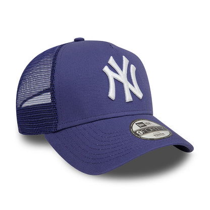 Gorra Trucker niños A-Frame MLB League Essential New York Yankees de New Era - Tinta-Blanco