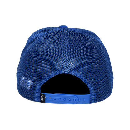 Gorra de camionero niños Parche clásico visera curvada de Vans - Blanco-Azul