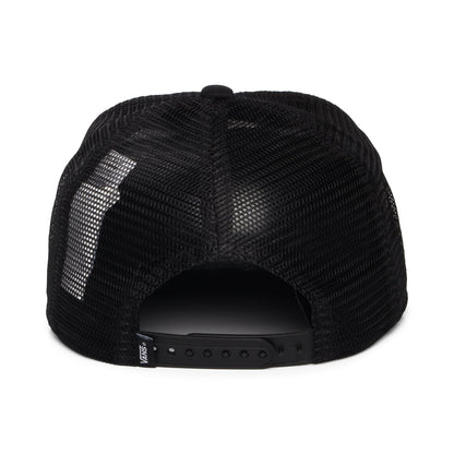 Gorra de camionero niños Parche clásico visera curvada de Vans - Blanco-Negro