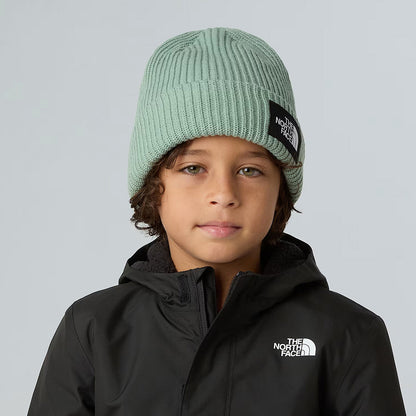 Gorro Beanie niños Salty Forrado Reciclado de The North Face - Salvia