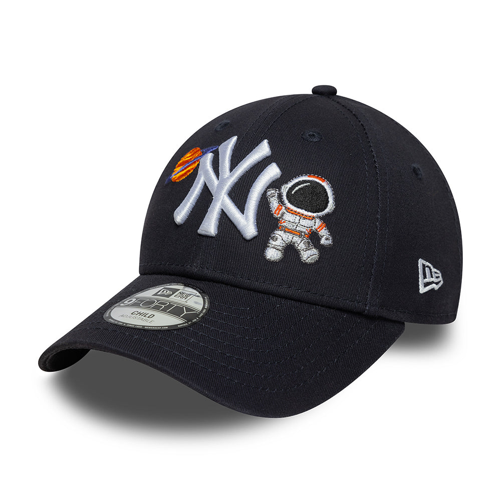 Gorra de béisbol niños 9FORTY MLB Space Icon New York Yankees de New Era - Azul Marino