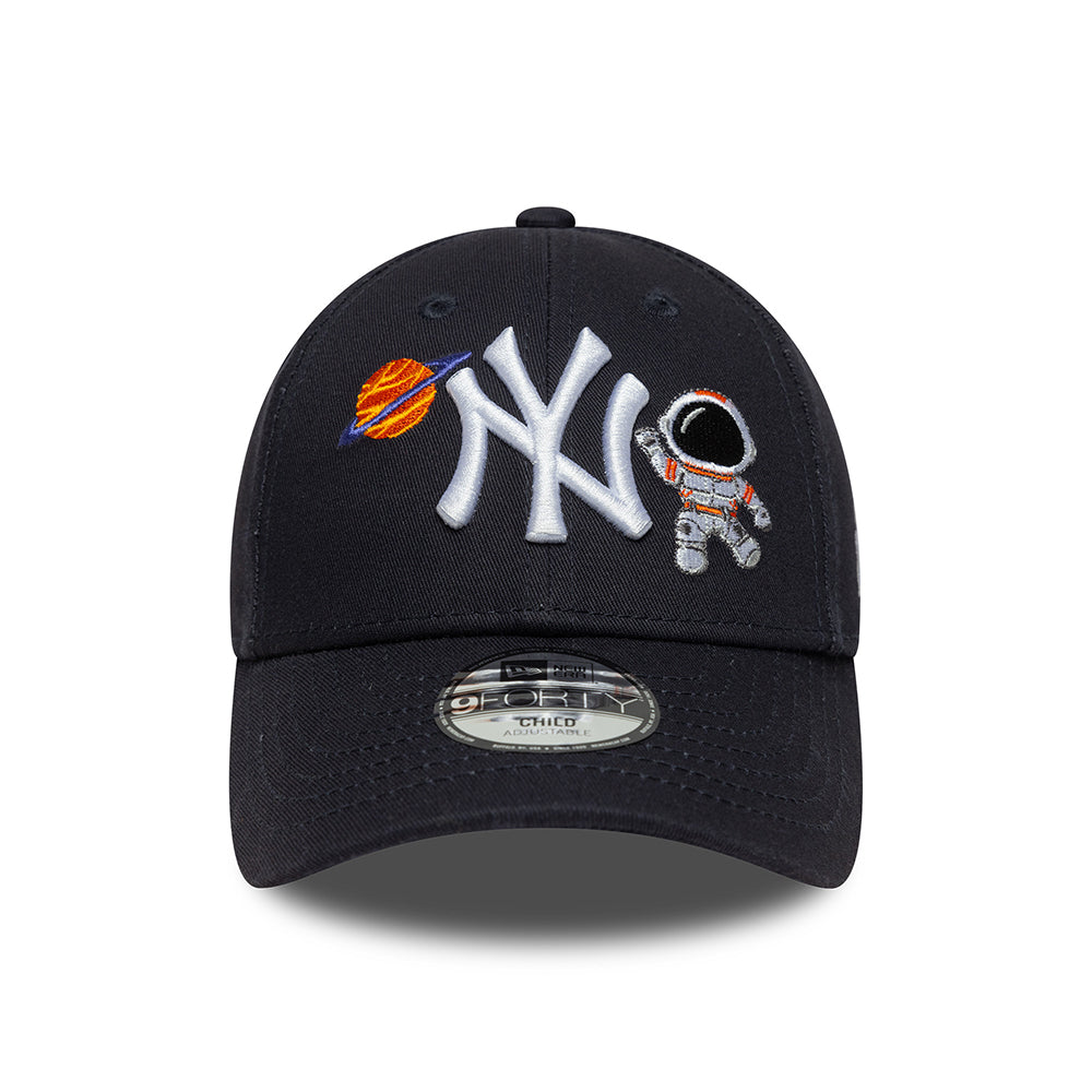 Gorra de béisbol niños 9FORTY MLB Space Icon New York Yankees de New Era - Azul Marino