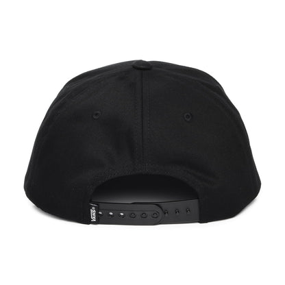 Gorra Snapback niños Drop V Logo visera curvada de Vans - Negro-Blanco