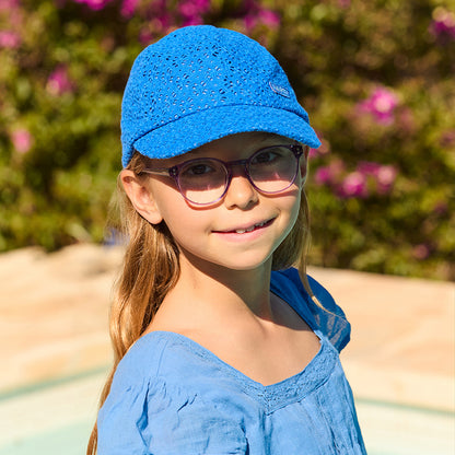 Gorra de Sol Wuppy de algodón de Barts - Azul Real