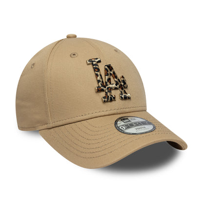 Gorra de béisbol niños 9FORTY MLB Animal Infill L.A. Dodgers de New Era - Camel