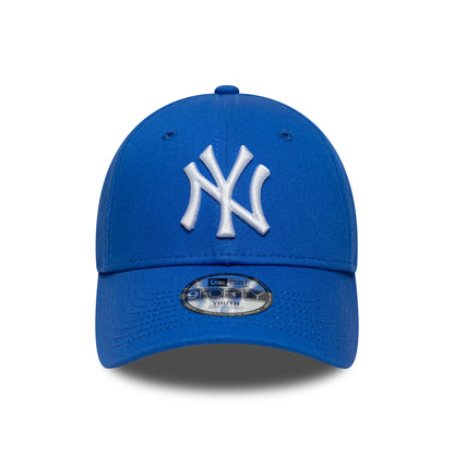 Gorra de béisbol niños 9FORTY MLB League Essential New York Yankees de New Era - Azul Intenso-Blanco