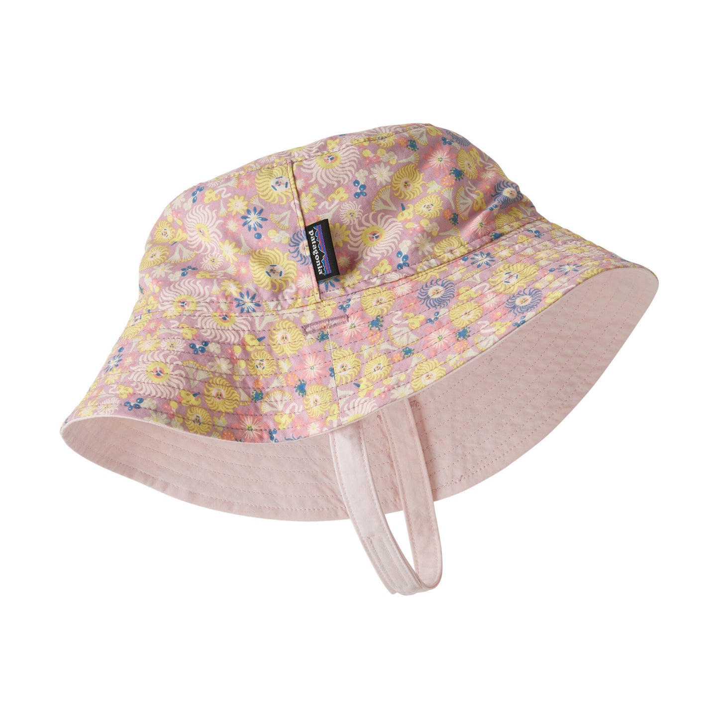 Sombrero de pescador Fruity Times reversible Sol de Patagonia - Rosa Violáceo-Multi