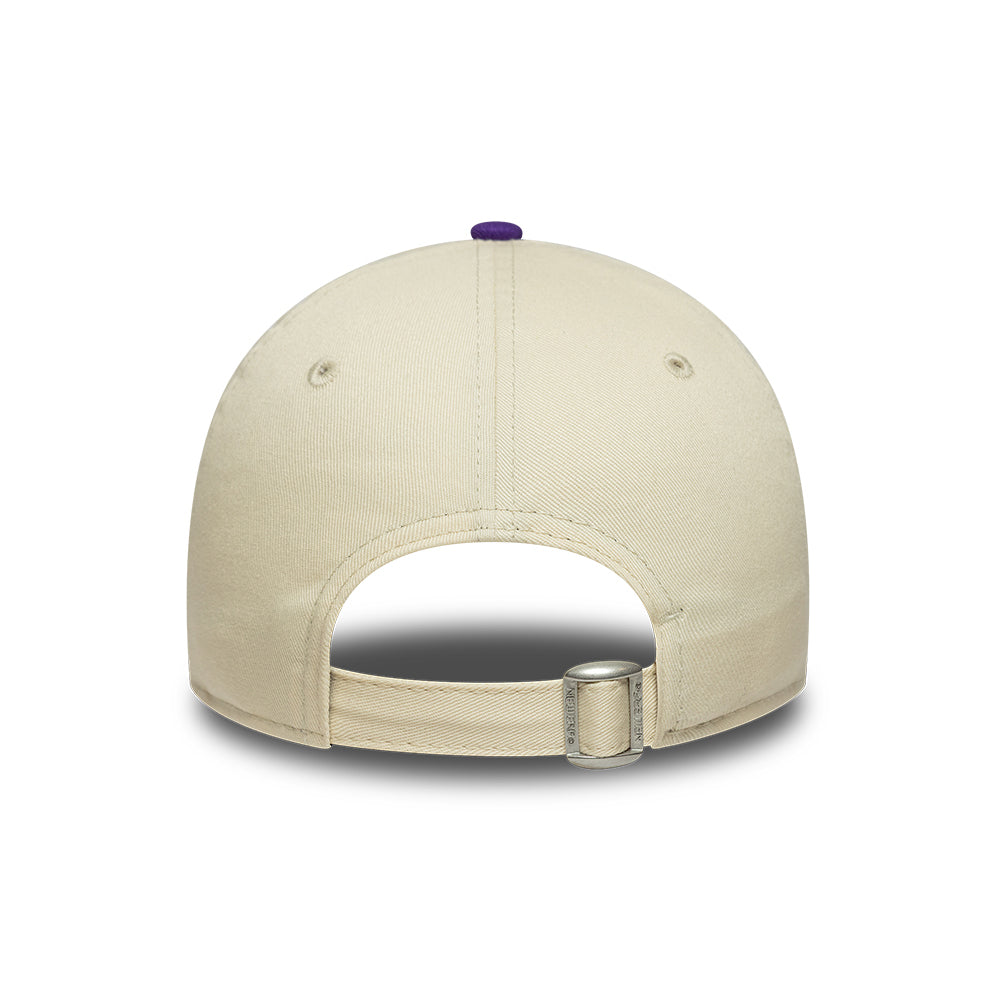Gorra de béisbol 9FORTY MLB League Essential L.A. Dodgers de New Era - Crema-Morado