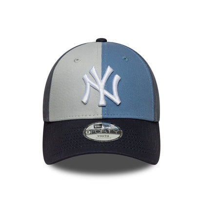 Gorra de béisbol 9FORTY - MLB Colourblock New York Yankees de New Era - Azul Pizarra-Azul Marino