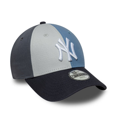 Gorra de béisbol 9FORTY - MLB Colourblock New York Yankees de New Era - Azul Pizarra-Azul Marino