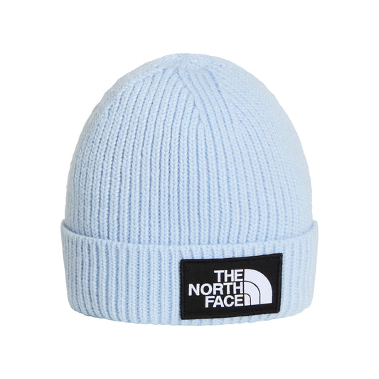 Gorro Beanie TNF Logo Box reciclado con vuelta de The North Face - Azul Ártico